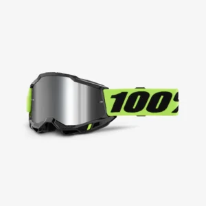 Accuri 2 Goggle Neon Yellow – Silver Mirror Lens