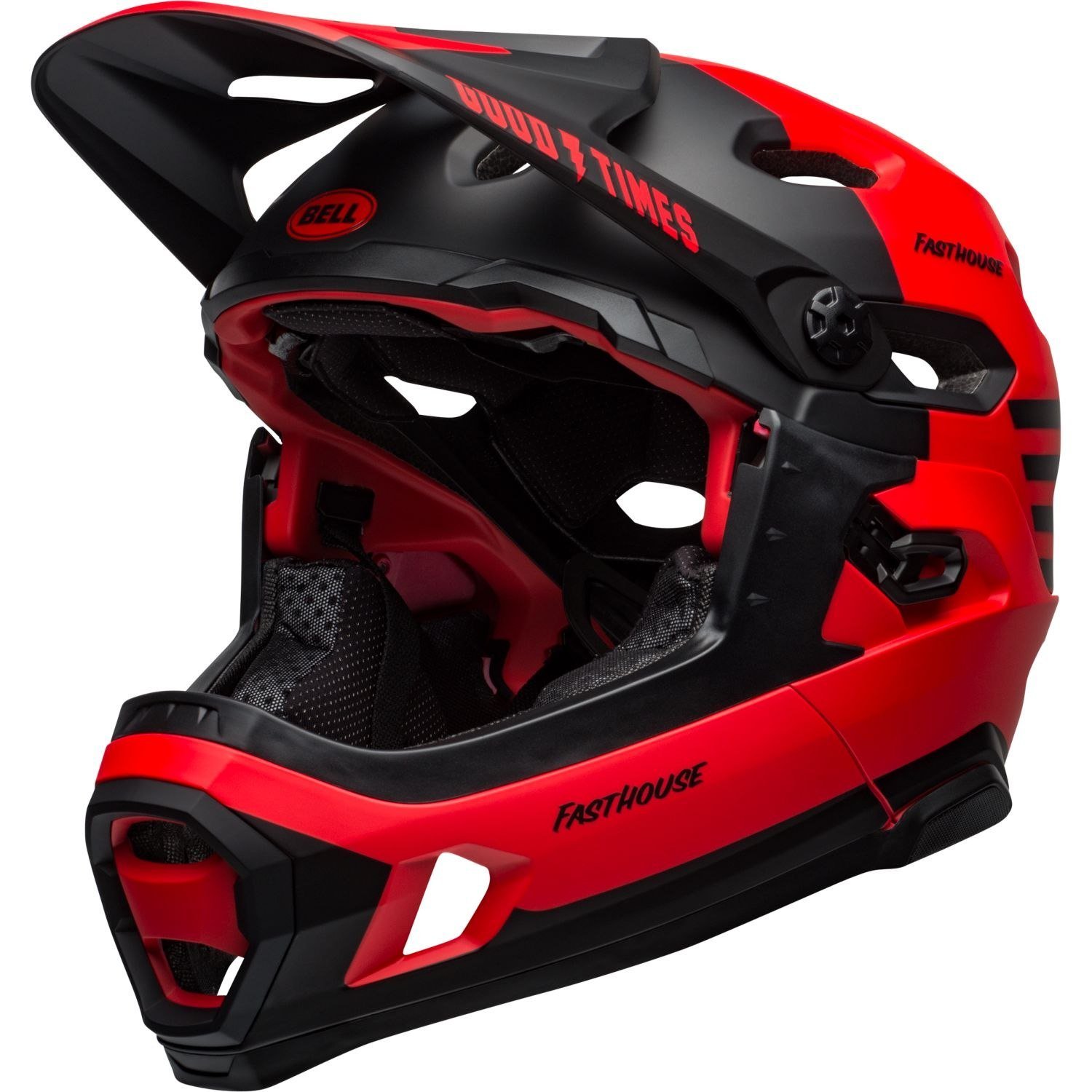 Casco Bell Super DH Mips Sherical Fasthouse Red/Black
