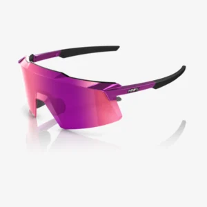 AEROCRAFT® Gloss Purple ChromePurple Multilayer Mirror Lens + Clear Lens