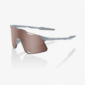 HYPERCRAFT® - Gloss Stone Grey - Hiper Crimson Mirror + Clear Lens
