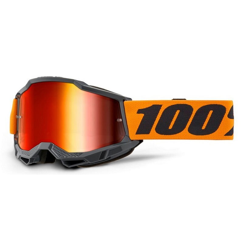 Accuri 2 Goggle Orange – Mirror Red