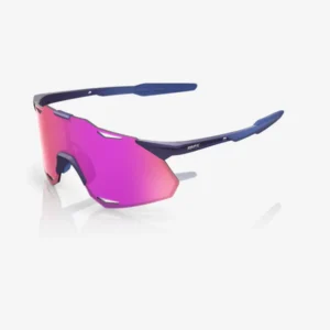 HYPERCRAFT® XS Satin Storm Metallic Purple Mirror Lens + Clear Lens
