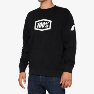 Icon Pullover Crewneck - Black
