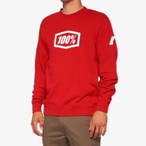 Icon Pullover Crewneck - Red