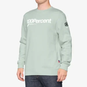 Manifiesto Pullover Crewneck - Pale Aqua