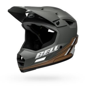 Casco Bell Sanction 2 DLX Mips, Alpine Matte Dark Gray/Tan