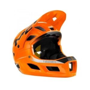 MET Parachute MCR MIPS Enduro - Orange Black / Gloss