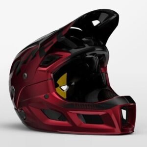 MET Parachute MCR MIPS Enduro - Red / Black Metallic