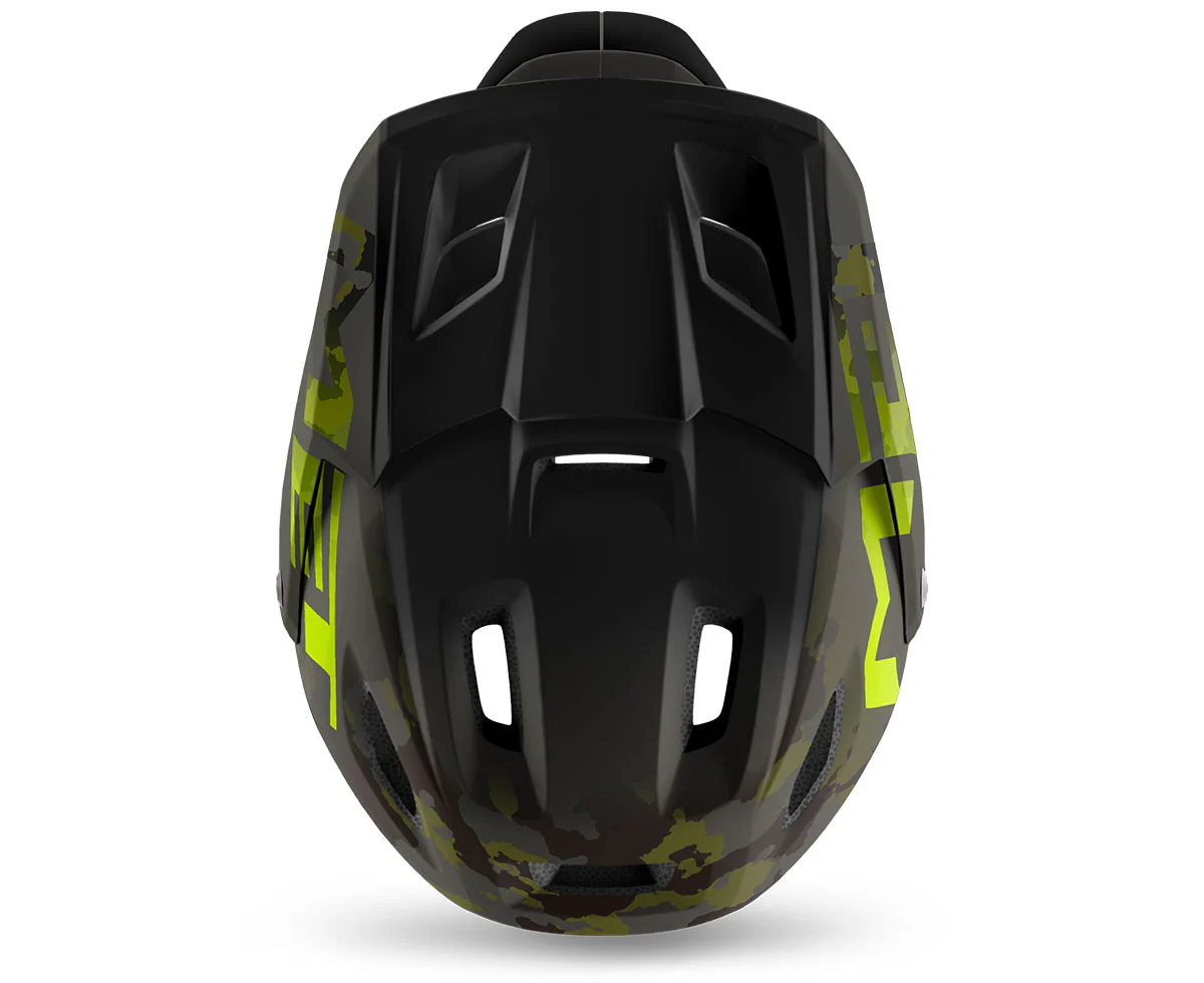 MET Parachute MCR MIPS Enduro - Camo Lime Green | Matt Gloss - Imagen 4
