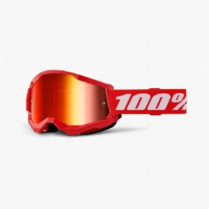 Strata 2 Goggle Red/Black - Red Mirror Lens