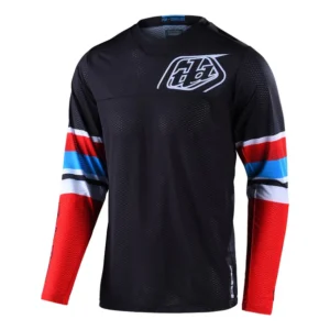 Troy Lee Designs GP Long Sleeve - Air Warped Blue/Red