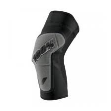 100% RIDECAMP Rodilleras Black /Grey