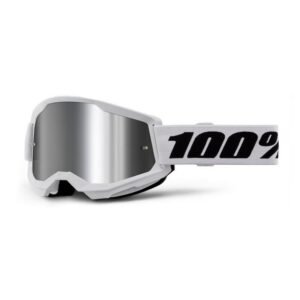 Strata 2 Goggle White - Mirror Silver