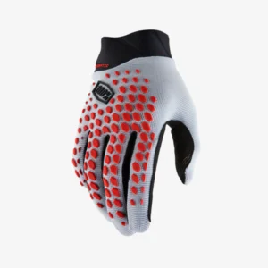 Geomatic Guantes - Grey/ Racer Red