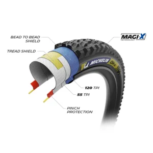 Michelin DH16- Downhill - Tubeless - 29" X 2.40"