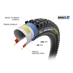 Michelin DH22- Downhill - Tubeless - 29" X 2.40"