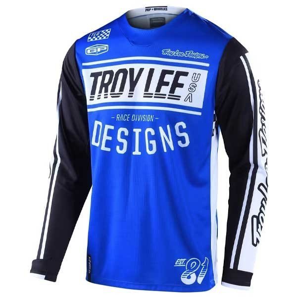 Troy Lee Designs GP Long Sleeve - Race 81 Blue