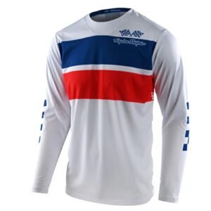 Troy Lee Designs GP Long Sleeve - Racing Stripe White