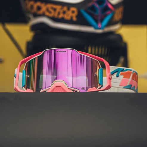 Armega Goggle LeFreak - HiPER Pink Mirror Lens - Imagen 2