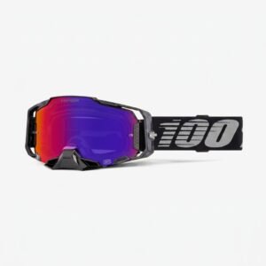 Armega Goggle Black - Hiper Red/Blue Mirror Lens