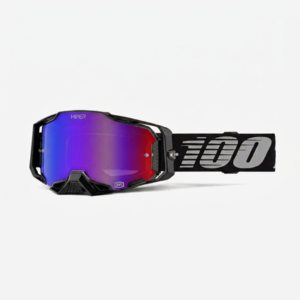 Armega Goggle Black - Hiper Red/Blue Mirror Lens