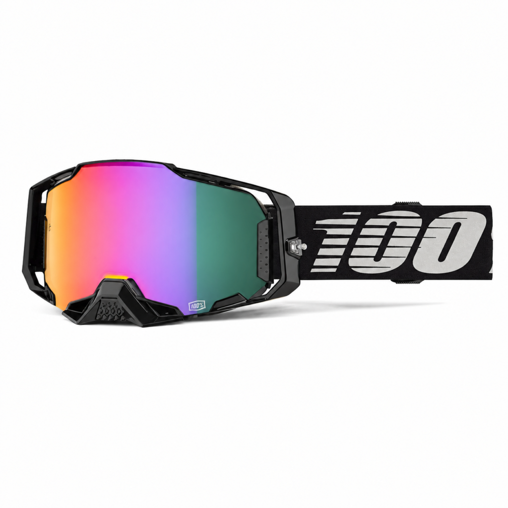 Armega Goggle Black - Purple Mirror Lens